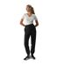 T-shirt Motif/style Logo F1649 Femme Blanc 4F-1