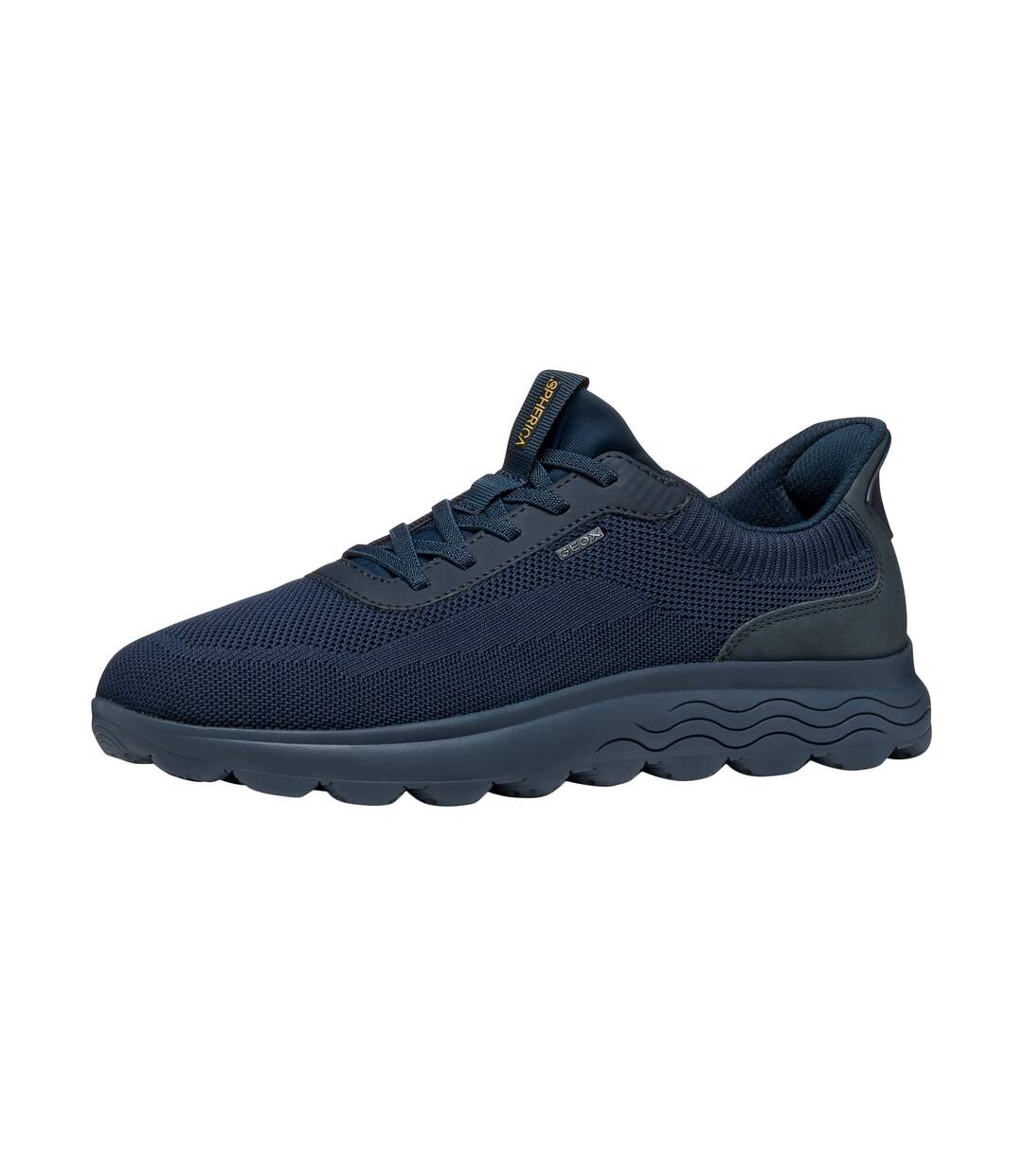 Basket Basse à Lacets Geox Spherica Plus  Knit.Te+Sy-1