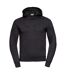 Sweat À Capuche Authentic Homme Noir Russell-1