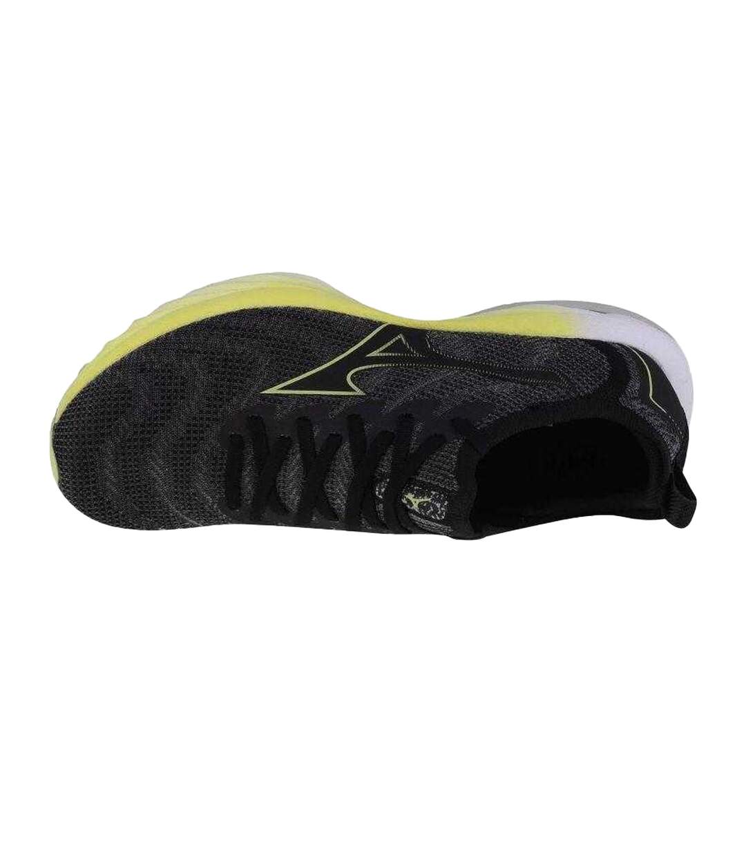 Baskets Style Vague Neo Wind Homme Noir Vert Mizuno-3