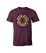 T-shirt Motif/style Gryffondor Courage Bravery Determination Homme Bordeaux Harry Potter-1