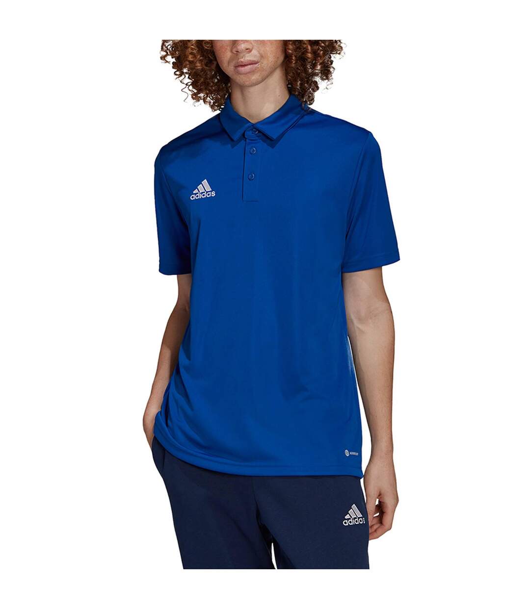 Polo Entrada Homme Bleu Adidas-1