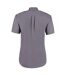Chemise À Manches Courtes Homme Gris Foncé Kustom Kit-2
