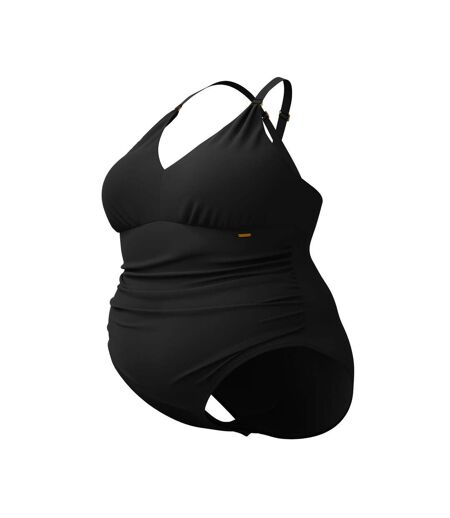 Maillot De Bain 1 Pièce Style Façonné Femme Noir Speedo