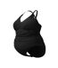 Maillot De Bain 1 Pièce Style Façonné Femme Noir Speedo-3