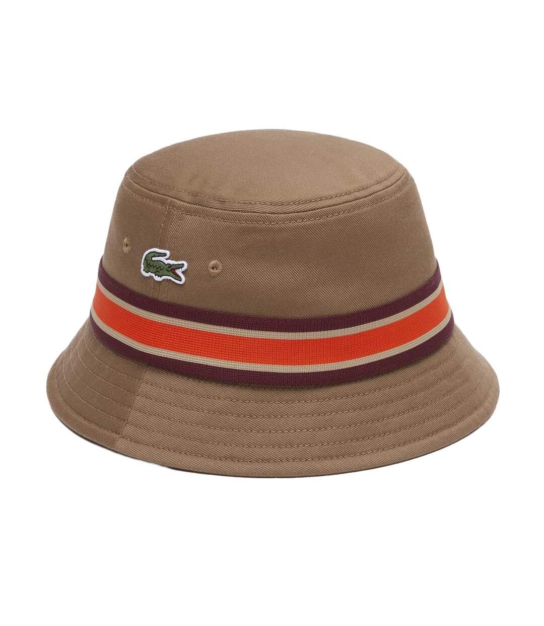 Bob marron mixte lacoste gabardine-1