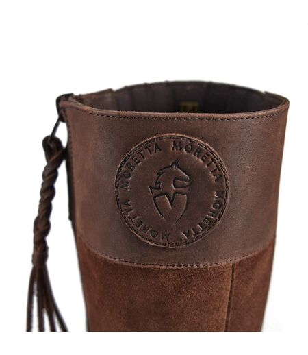 Bottes De Campagne Varallo Femme Marron Moretta