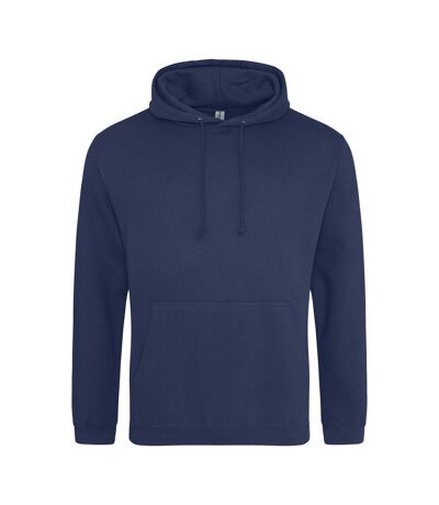 Sweat à capuche college adulte denim Awdis