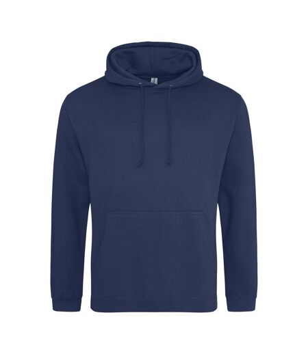 Sweat à capuche college adulte denim Awdis