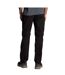 Pantalon Uni À Taille Mi-haute Semi-élastiquée 2-en-1 Kiwi Pro Homme Noir Craghoppers-3