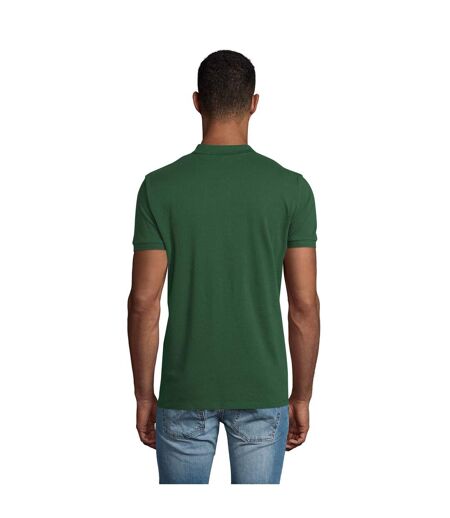 Polo Planet Homme Vert Bouteille SOLS