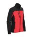 Veste Softshell Cascades Femme Rouge Vif Noir Stormtech-4