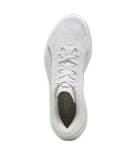 Mens Darter Pro Trainers White Grey Puma