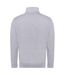 Sweat campus adulte gris chiné Awdis