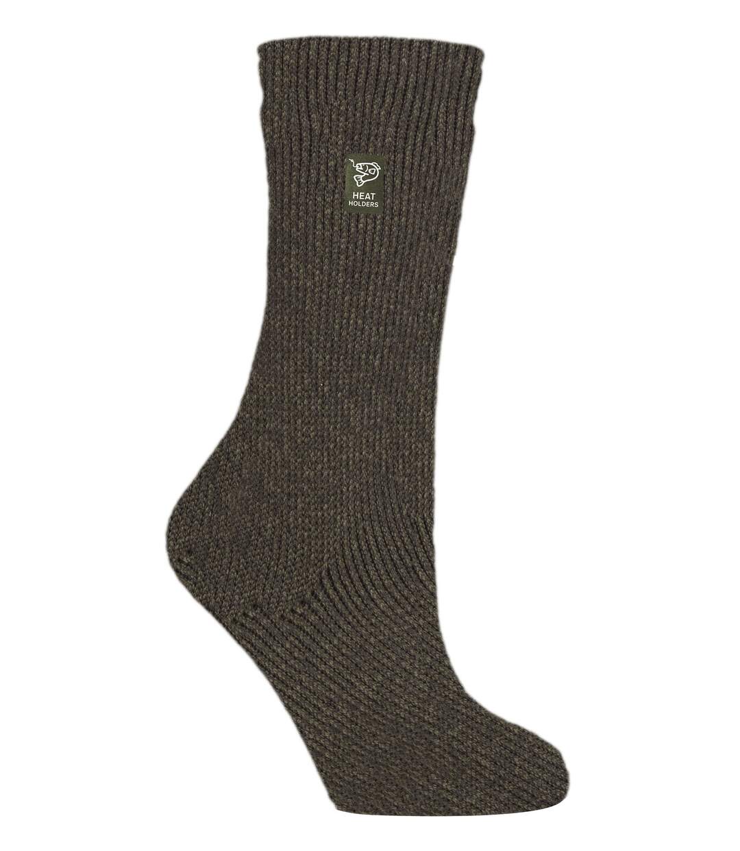 Heat Holders - 1 Paire Chaussettes Longues Pêche Homme | Chaudes Pêcheur Hautes