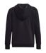 Womens/ladies Essential Drop Sleeve Full Zip Hoodie Black Under Armour-3