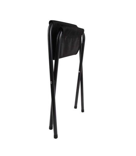 Regatta Great Outdoors Marcos Camping Stool (Black/Seal Grey) (One Size) - UTRG1804