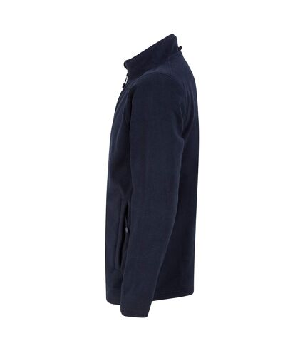 Henbury Unisex Adult Recycled Polyester Fleece Jacket (Navy)
