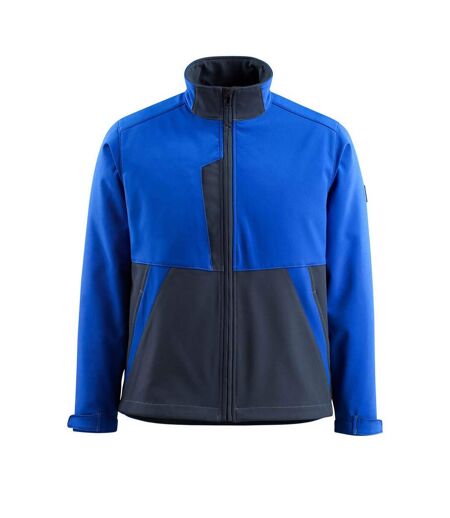 Mens Finley Light Soft Shell Jacket Royal Blue Dark Navy Mascot