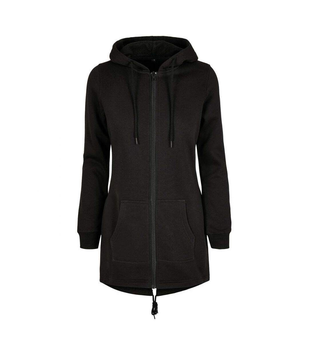 Parka Sweat Femme Noir Build Your Brand-2