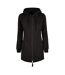 Parka Sweat Femme Noir Build Your Brand-2