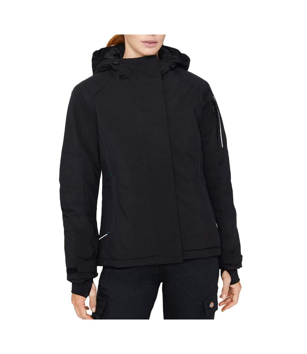 Veste à capuche Noir Femme Dickies Performance Waterproof - L-1