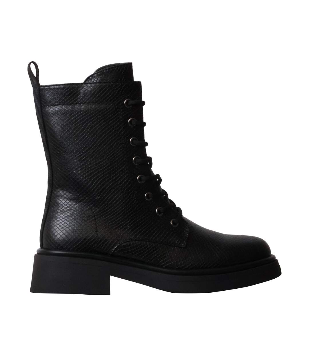 Bottines à Lacets et Zip Super Mode-2