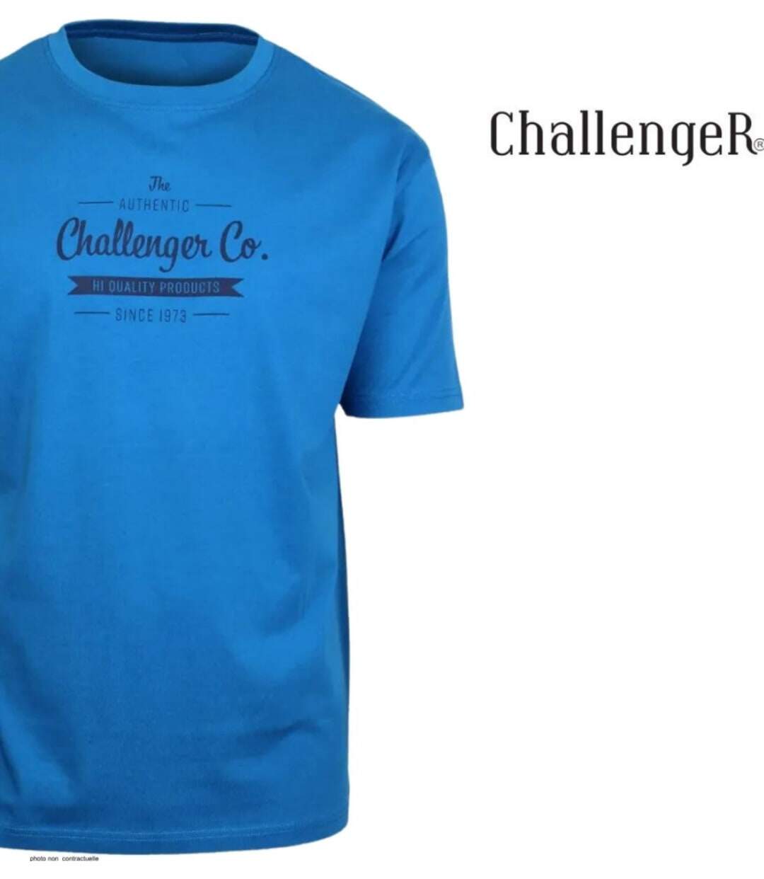 CHALLENGER SEVILLE1 — Tee-shirt imprimé à manches courtes pour homme doux et respirant-4