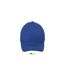 Casquette adulte unisexe bleu roi SOLS