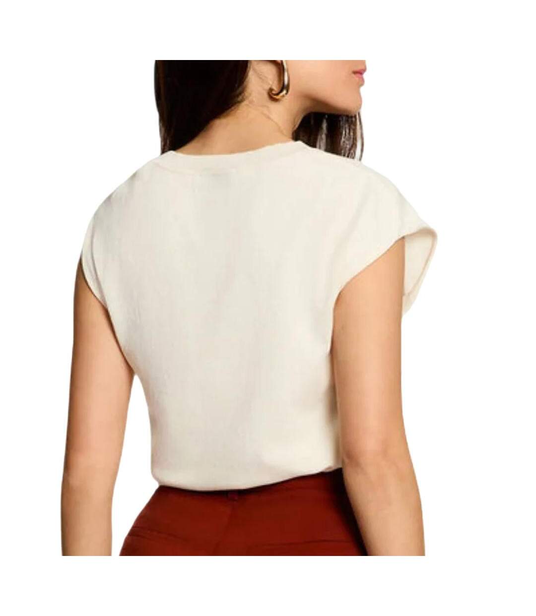 Top ecru femme morgan mchoco-2