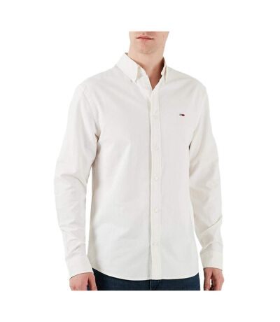 Chemise blanche homme tommy hilfiger oxford98 - l