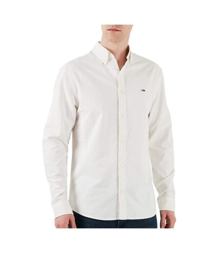 Chemise blanche homme tommy hilfiger oxford98 - l