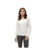 Pull Motif/style Uni Femme Blanc Neige Vero Moda-2