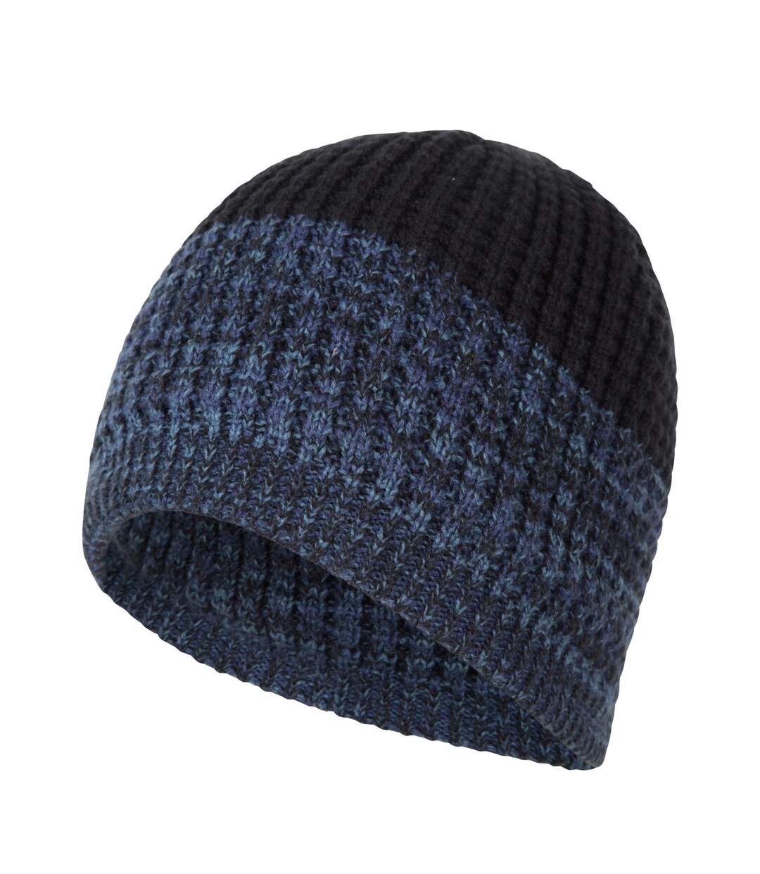 Unisex adult rubix lined beanie navy Mountain Warehouse-4