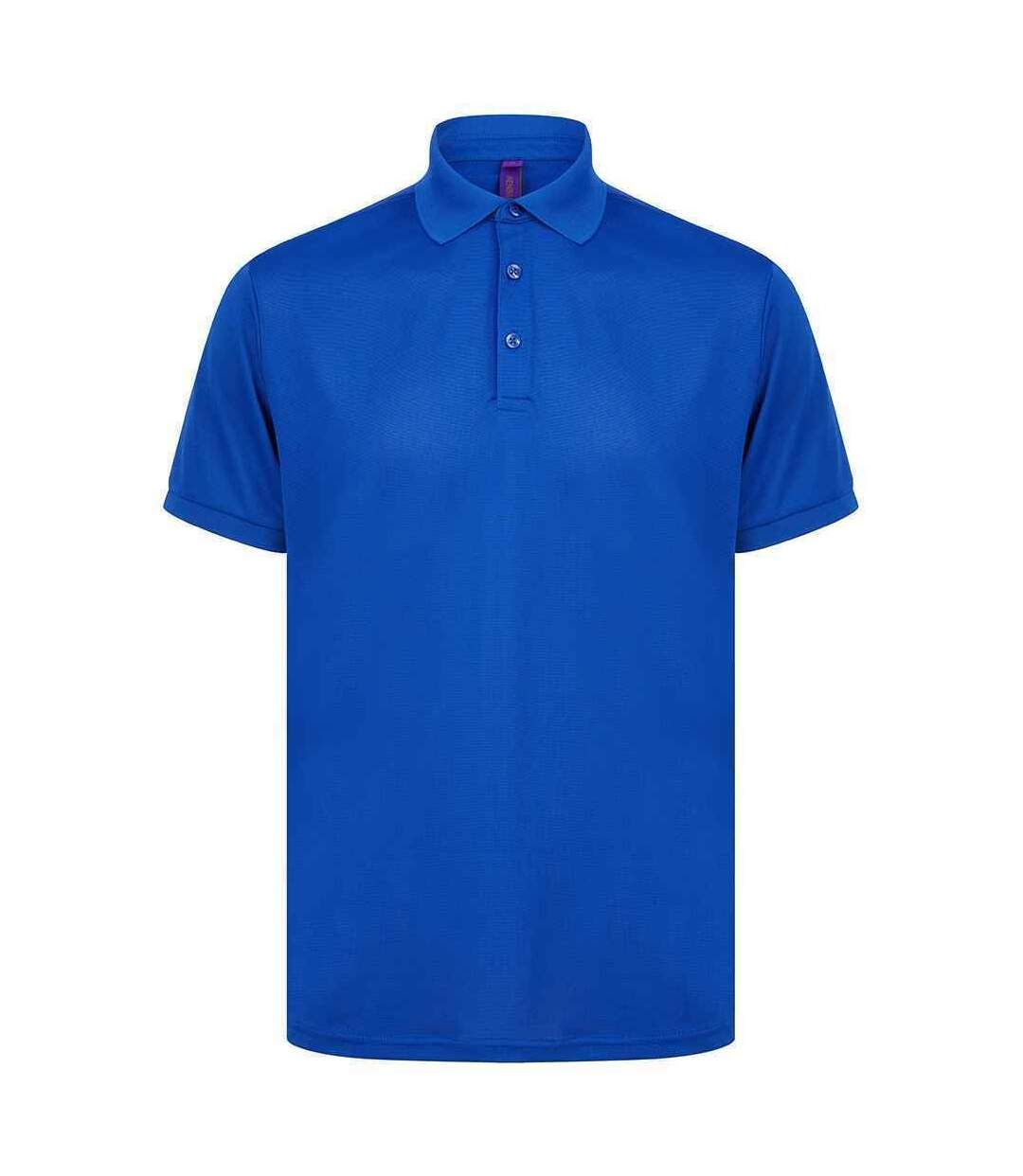 Henbury Polo Mens Piqu (Bleu roi) - UTPC4429