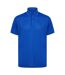 Henbury Mens Piqu Polo Shirt (Royal Blue)