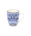 Lot de 6 Mugs en Porcelaine Jaipur 30cl Bleu-2