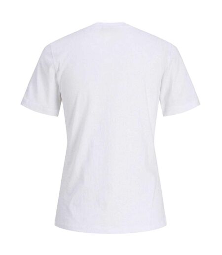 T-shirt Motif/style Drupe D'olive Femme Blanc JJXX