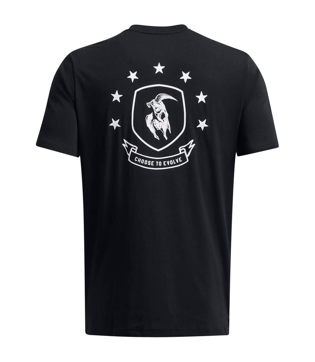 Mens Project Rock T-shirt Black Under Armour-3