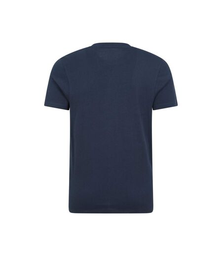 T-shirt Manches Courtes Motif/style Graphique Whistler Homme Bleu Marine Mountain Warehouse