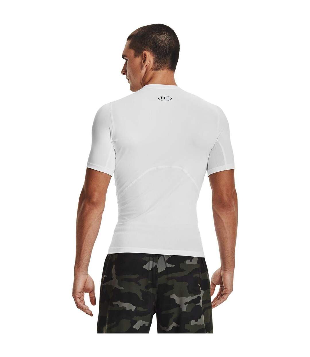 T-shirt Entraînement Homme Blanc Under Armour-3
