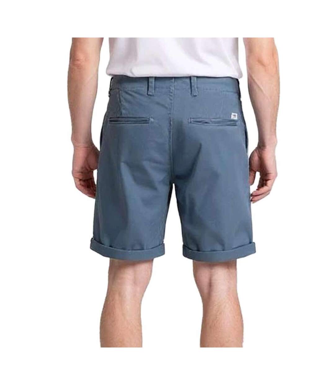 Short chino bleu grisé homme jack & jones 12242692-2
