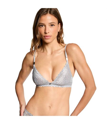 Soutien-gorge souple argent Carolina