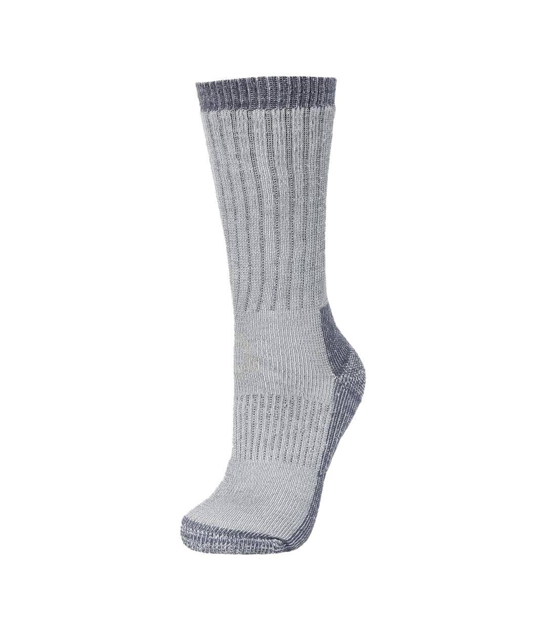 Chaussettes de randonnée springer femme gris Trespass-2