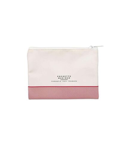 Trousse de Toilette Mots d'Amour 19cm Blanc