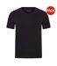Lot De 3  T-shirts Motif/style Logo Homme Noir Boss-2