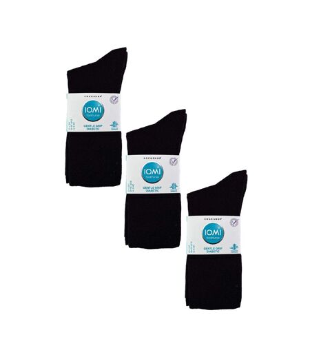 6 Pack Mens Non Elastic Bamboo Diabetic Socks