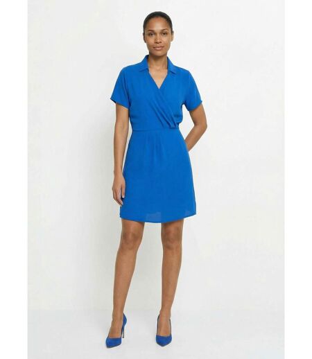 Robe col V manches courtes, Essentiel