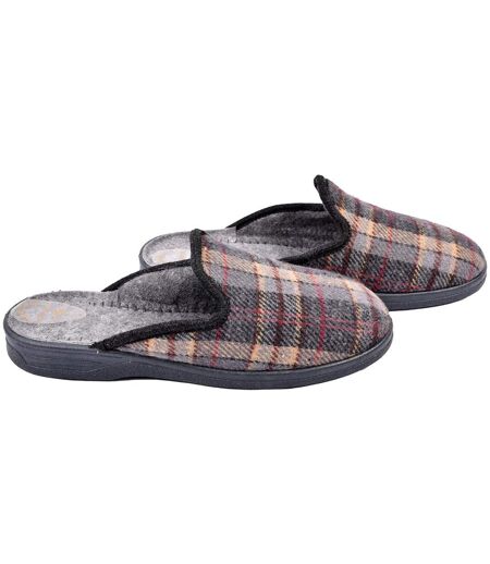 Pantoufle HOMME Mule PREMIUM 44170 GRIS