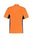 GAMEGEAR Mens Track Classic Polo Shirt (Orange/Graphite/White)